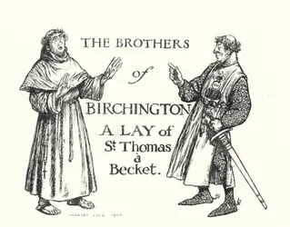 Ingoldsby Legenden: Die Brüder von Birchington, Eine Legende von St. Thomas, A Becket