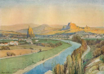 Le Puy, Frankreich, 1922