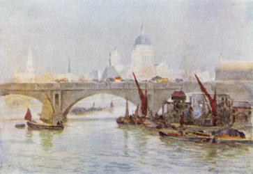 Südende der Waterloo-Brücke