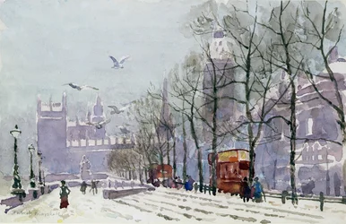 Ein Wintertag, Westminster