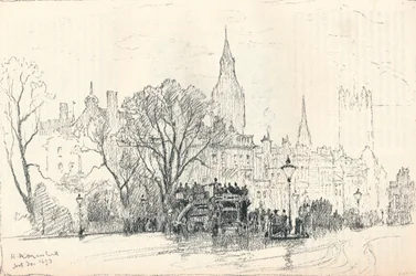 Whitehall, um 1893