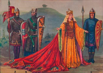 Die Dame der Engländer