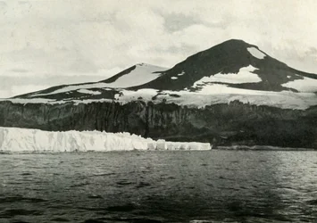 Cape Crozier: Das Ende der großen Eisbarriere, ca. 1910-1913, 1913