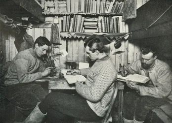 Debenham, Gran und Taylor in ihrer Kabine, 18. Mai 1911, 1913