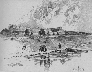 Der Kristallpalast im Hyde Park, London, 1851, 1891