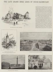 Der verstorbene Großherzog Ludwig von Hessen-Darmstadt