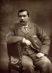 Porträt von Sir Arthur Conan Doyle 1859-1930, 1893