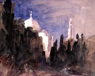 Die Gärten des Taj Mahal
