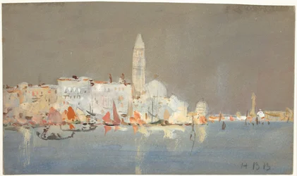Venezianisches Capriccio mit einem Campanile