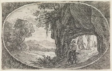 Landschaft (Nr. 23 aus der Serie „Verschiedene ländliche Fantasien“)