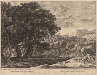 Venus und Adonis auf der Jagd