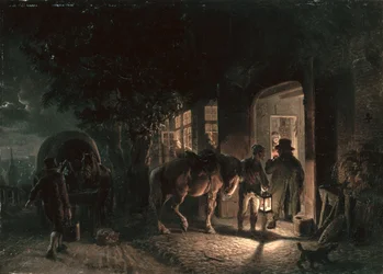 Vor dem Pub