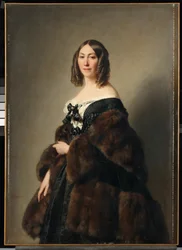 Porträt von Cécile Charlotte Furtado-Heine