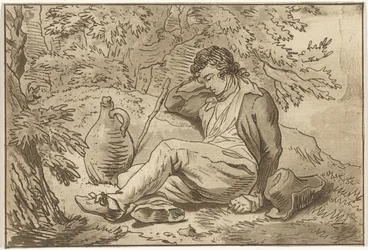 Schlafender Mann