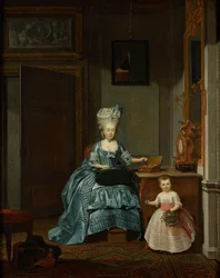 Susanna van Collen geb. Mogge und ihre Tochter, 1776