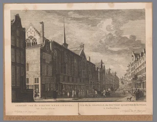 Ansicht der Heilige Stede (Nieuwezijds Kapel) in Amsterdam