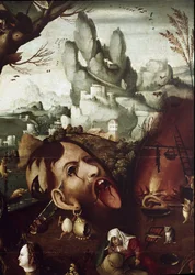 Die Versuchung des heiligen Antonius (Detail)