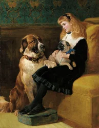 Ihre einzigen Spielgefährten, 1870