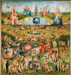 Der Garten der Lüste, Triptychon, Mitteltafel