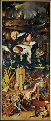 Der Garten der Lüste, Triptychon, rechte Tafel