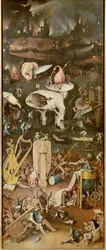 Die Hölle (rechter Flügel des Gartens der Lüste)