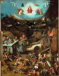Das Jüngste Gericht, zentrales Panel