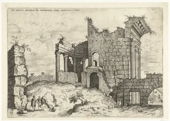 Zweite Ansicht des Forum Nerva