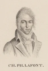 Porträt des Geigers und Komponisten Charles Philippe Lafont 1781-1839