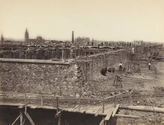 Montrouge-Reservoir, Oberes Becken, rechte Seite, ca. 1870