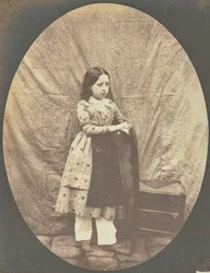 Porträt von Georgina Benoist (?)