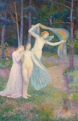 Frauen unter den Bäumen, 1897