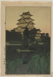 Himeji-Schloss - Abend, Taisho-Ära
