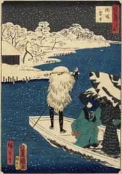 Schnee bei Hashiba, Juli 1864