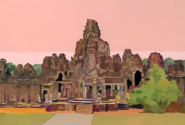 Angkor Thom in Kambodscha, 2016