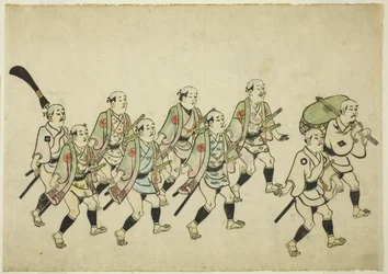 Prozession eines Daimyo