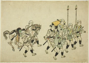 Prozession eines Daimyo
