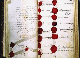 Die Schlussakte des Wiener Kongresses, 9. Juni 1815