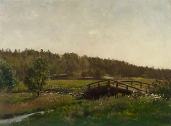 Brücke über einen Bach
