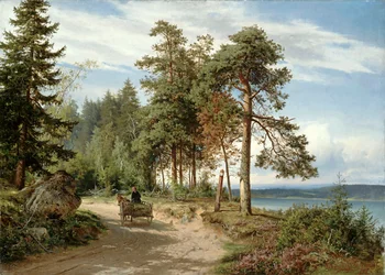 Straße in Finnland