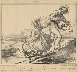 Entern auf der Insel Saint-Denis