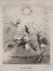 Actualities No. 140: Der neue Ikarus, 1850.