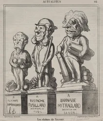 Aktualitäten Tafel 98: Statuen der Zukunft, 1868