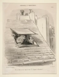 Von dieser Seite sehen Sie den Turm St. Jacques la Boucherie!