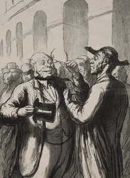 Weltausstellung: Die Inspektion der Fotografien an den Drehkreuzen