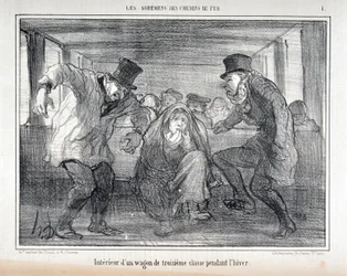 Illustration für die Serie "Les Agrements des Chemin de fer"