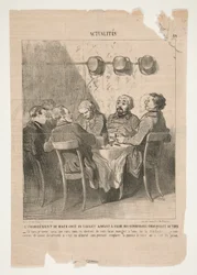 Der Nachteil, bei einem Gelehrten zu speisen, der gerne chemische und andere Experimente durchführt. / Nun, ich habe euch allen, ohne dass ihr es gemerkt habt, gerade Kaiserkrone zu essen gegeben... Ich bin neugierig, endlich zu erfahren, ob es ein