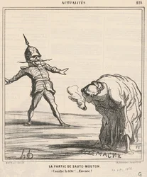 Das Spiel von Bockspringen