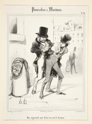 On reprend son bien ou on le trouve, Platte 11 aus Proverbes et Maximes