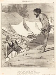 Präsentation von Odysseus an Nausikaa