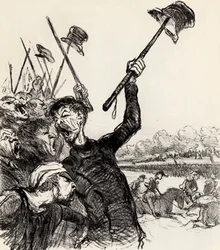 Ratapoil und sein Stab: Es lebe der Kaiser!, 1851